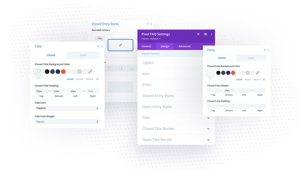 faq-module-customization-settings