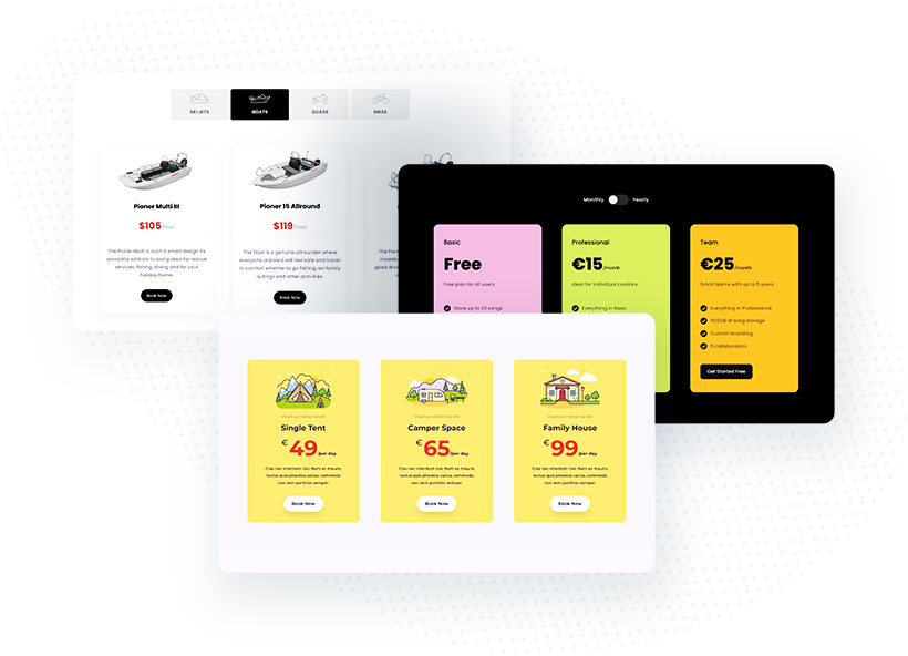 pricing-table-samples